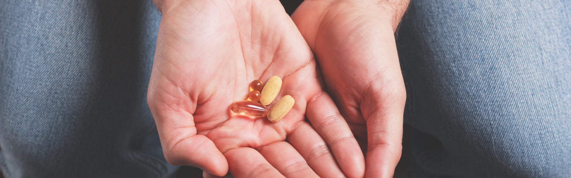 hand with pills